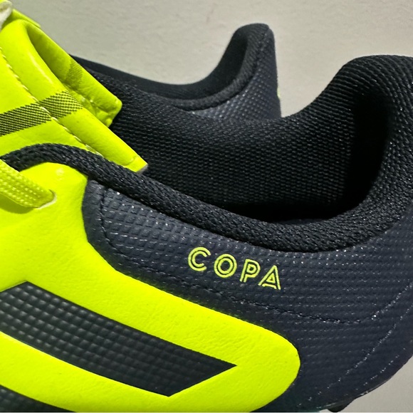 NEW ADIDAS Copa Soccer Cleat Solar Yellow Black Size 7.5 - Picture 5 of 14
